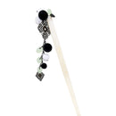 牛角透かし飾り一本簪-若葉/空/桃(ぎゅうつのすかしかざりいっぽんかんざし)