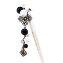 牛角透かし飾り一本簪-若葉/空/桃(ぎゅうつのすかしかざりいっぽんかんざし)