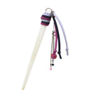 牛角トルコ石一本簪-青/赤(ぎゅうつのとるこいしいっぽんかんざし)