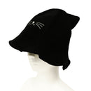 耳付きサウナハット猫