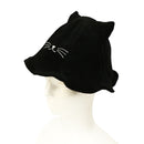 耳付きサウナハット子猫