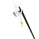 伝統つまみ一本簪-注連梅枝(でんとうつまみいっぽんかんざし‐しめうめがえ)