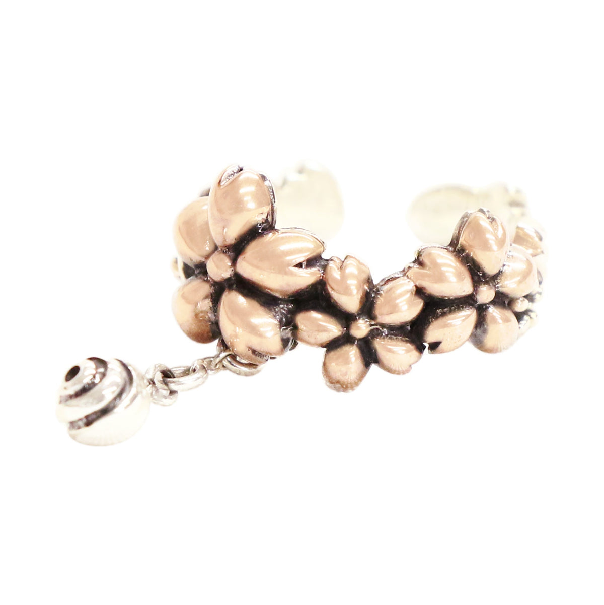 かすう工房 silver ring】シルバーリング 蜘蛛桜 ( 廃盤品 ) かすう