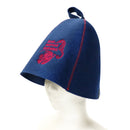 フェルト刺繍サウナハット