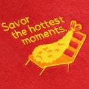 フェルト刺繍サウナハット