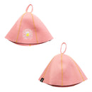 フェルト刺繍サウナハット