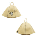 フェルト刺繍サウナハット