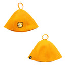 フェルト刺繍サウナハット