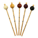 ichirin玉簪-woodsphere(ichirinたまかんざし-ウッドビーズ)