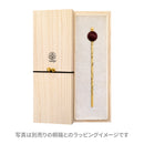 ichirin玉簪-woodsphere(ichirinたまかんざし-ウッドビーズ)