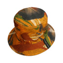 HG和柄テキスタイル バケット型サウナハット(わがらてきすたいる バケット型サウナハット)