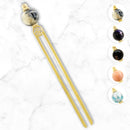 瑶玉二又簪(ようぎょくふたまたかんざし)