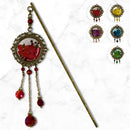 咲花絵画一本簪(さいかかいがいっぽんかんざし)