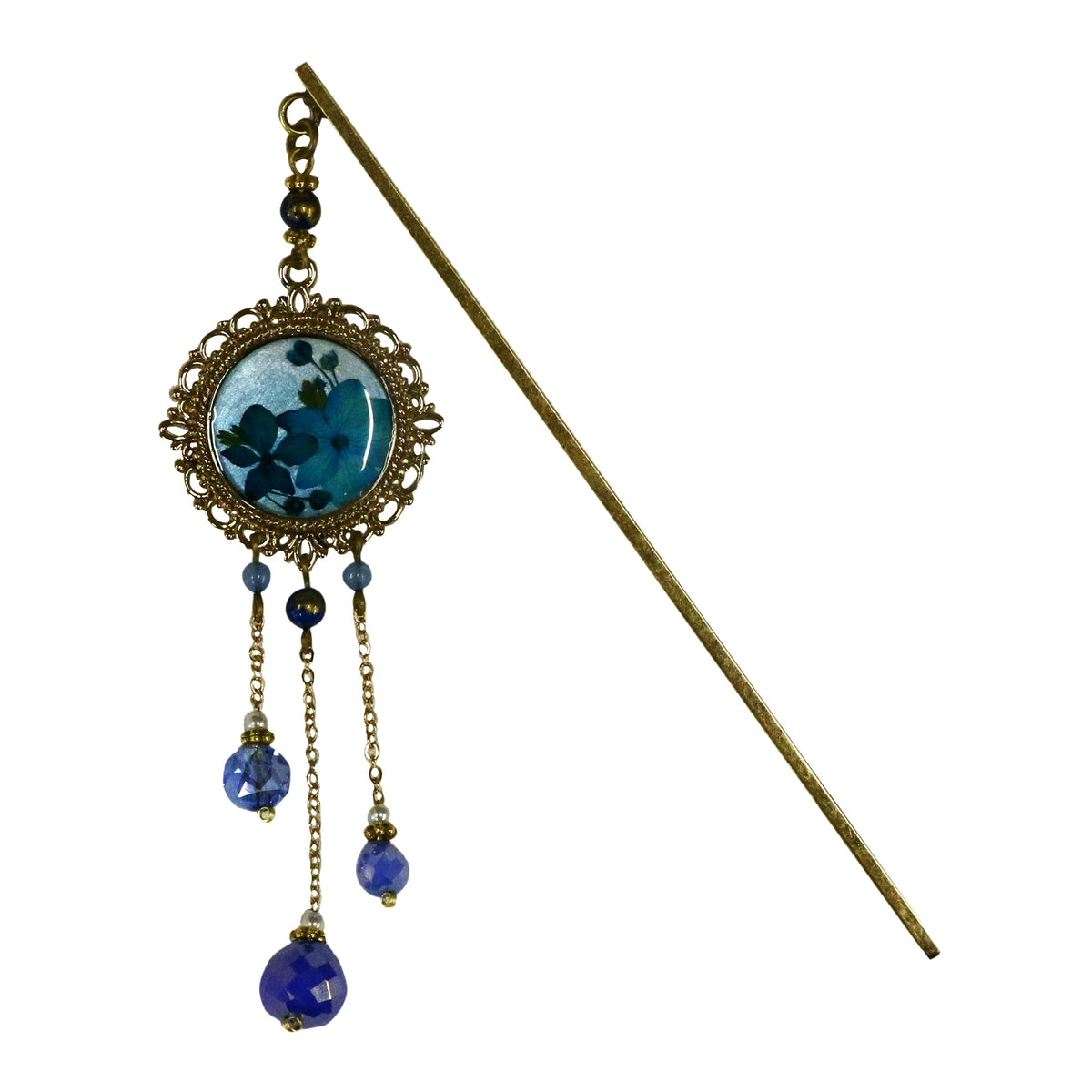 咲花絵画一本簪｜普段使いの簪・ヘアアクセサリーブランド［かんざし屋