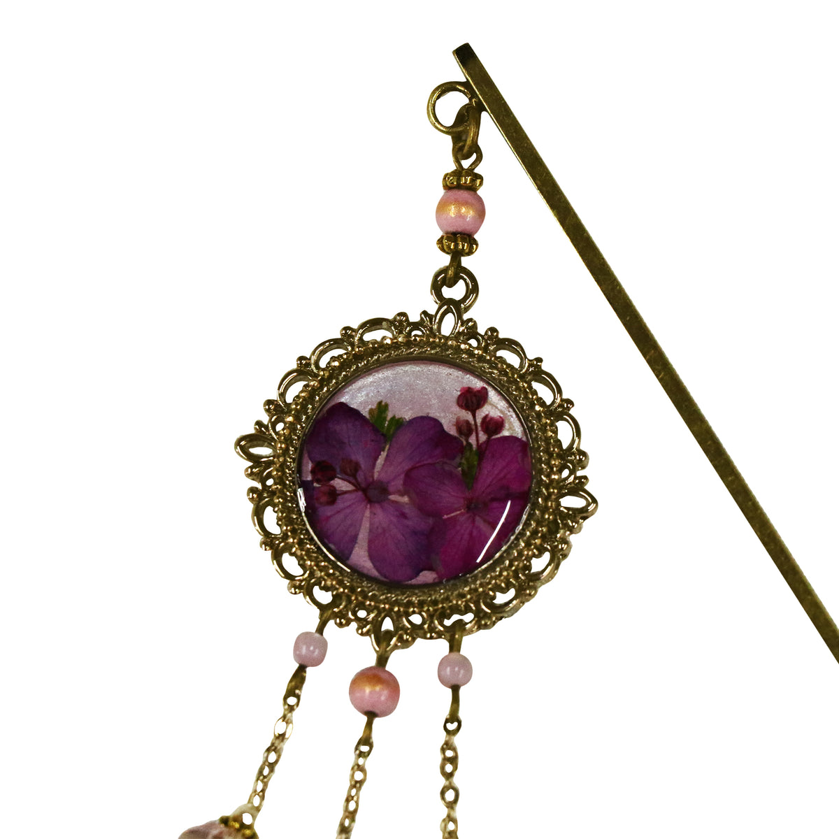 咲花絵画一本簪｜普段使いの簪・ヘアアクセサリーブランド［かんざし屋