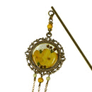 咲花絵画一本簪(さいかかいがいっぽんかんざし)