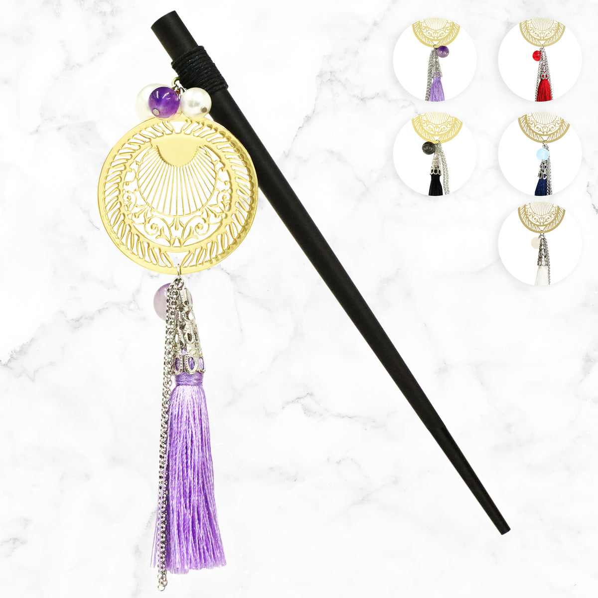 透かし影絵一本簪 アポロン｜普段使いの簪・ヘアアクセサリーブランド