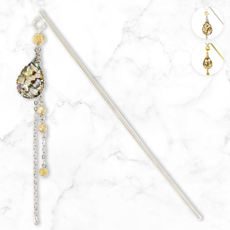 月雫一本簪(つきのしずくいっぽんかんざし)