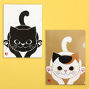 猫まっしぐら特製クリアファイル 2枚セット