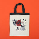 【猫まっしぐらセレクト】ネコまるけ JAPAN 猫丸家の巻・猫の手提げバック-侍（ねこまるけじゃぱん ねこまるけのまき ねこのてさげばっく-さむらい）