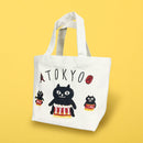 【猫まっしぐらセレクト】ネコマン 猫のミニトート-ねこづな