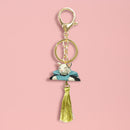 【猫まっしぐらセレクト】おめでたシリーズ 猫のキーホルダー-おじぎ猫　オス