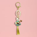 【猫まっしぐらセレクト】おめでたシリーズ 猫のキーホルダー-三味線猫