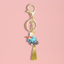 【猫まっしぐらセレクト】おめでたシリーズ 猫のキーホルダー-笛猫