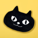 【猫まっしぐらセレクト】ネコマン 猫のマット-イタズラネコ・裏面滑り止め付き