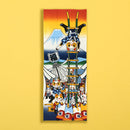 【猫まっしぐらセレクト】福猫シリーズ 猫の手ぬぐい-火消猫