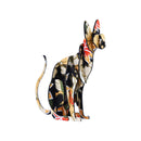 【猫まっしぐらセレクト】越前和紙 猫の3Dパズル-すわり（えちぜんわし ねこの3Dぱずる-すわり）