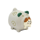 【猫まっしぐらセレクト】concombre 梅雨飾り・猫の置物ミニ-蚊遣りにゃんこ（こんこんぶる つゆかざり・ねこのおきものみに-かやりにゃんこ）