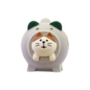 【猫まっしぐらセレクト】concombre 梅雨飾り・猫の置物ミニ-蚊遣りにゃんこ（こんこんぶる つゆかざり・ねこのおきものみに-かやりにゃんこ）