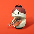 【猫まっしぐらセレクト】うらめしにゃんこ夜行 猫のクリップホルダー-提灯にゃんこ