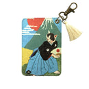 【猫まっしぐらセレクト】洒落ねこ 猫のパスケース-富士山