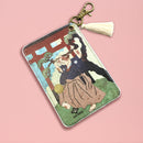 【猫まっしぐらセレクト】洒落ねこ 猫のパスケース-鳥居