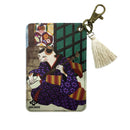 【猫まっしぐらセレクト】洒落ねこ 猫のパスケース-三味線