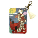 【猫まっしぐらセレクト】洒落ねこ 猫のパスケース-太鼓橋