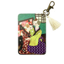 【猫まっしぐらセレクト】洒落ねこ 猫のパスケース-しのび逢い