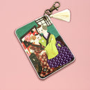 【猫まっしぐらセレクト】洒落ねこ 猫のパスケース-しのび逢い