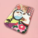 【猫まっしぐらセレクト】洒落ねこ 四角・猫のコンパクトミラー-薄化粧