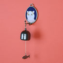 【猫まっしぐらセレクト】KANNEKO 猫のドアベル-白茶猫 ネイビー