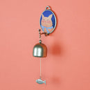 【猫まっしぐらセレクト】KANNEKO 猫のドアベル-茶猫 ネイビー