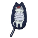 【猫まっしぐらセレクト】アニマルモード 猫のダイカットポーチ-シナモン