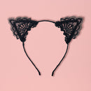 【猫まっしぐらセレクト】 猫の猫耳カチューシャ-レース
