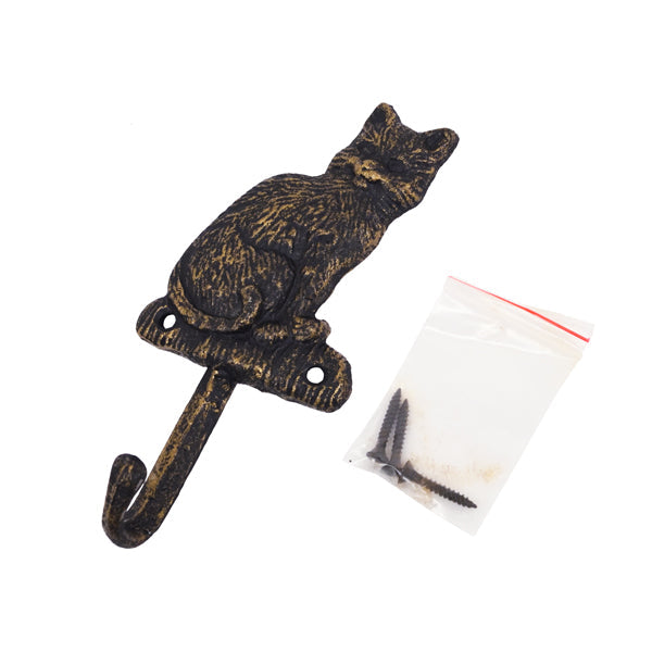 あかねこのは　アイアン雑貨アレンジ①②③④⑤⑥⑦⑧⑨⑩⑪⑫⑬⑭⑮ 猫まっしぐらセレクト】アンティーク風 猫のアイアンフック