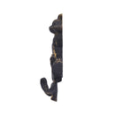 【猫まっしぐらセレクト】アンティーク風 猫のアイアンフック キャット-ダブルフック（あんてぃーくふう ねこのあいあんふっく きゃっと-だぶるふっく）