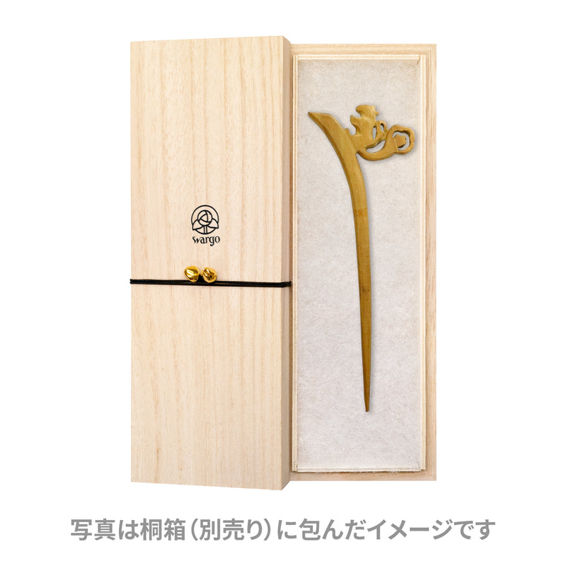 一本彫写絵一本簪‐洋栗鼠｜普段使いの簪・ヘアアクセサリーブランド