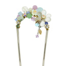 山荷葉二又簪（さんかようふたまたかんざし）