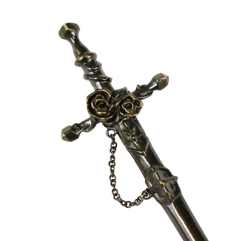 最終価格＊オラソワ縁 キセル簪 プレミア✿.•¨•.¸¸.•¨•.¸¸❀ 紅蓮薔薇一本簪-ソード｜普段使いの簪・ヘアアクセサリーブランド